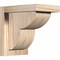 Ekena Millwork Crestline Smooth Corbel w/Backplate, Douglas Fir, 5 1/2"W x 8"D x 8"H COR06X08X08CRE01SDF - alternate 1